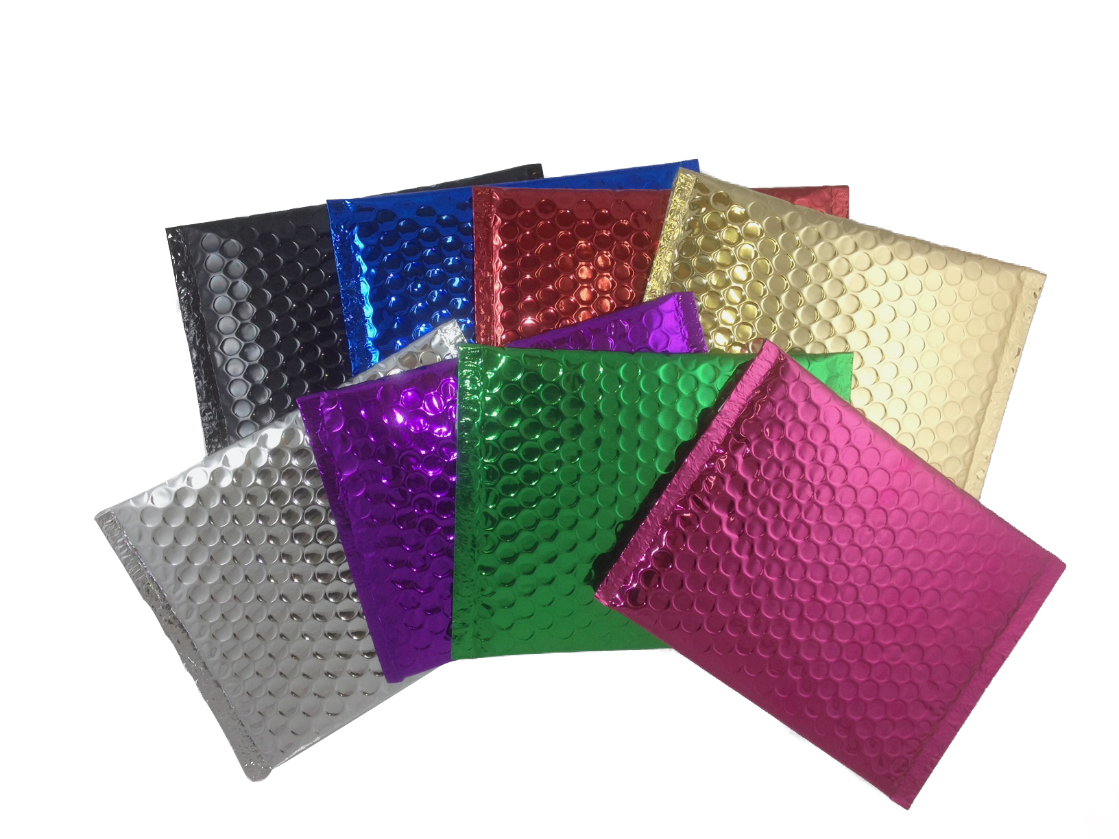 METALLIC Poly Bubble Mailers Gepolsterte Umschläge B3M0 